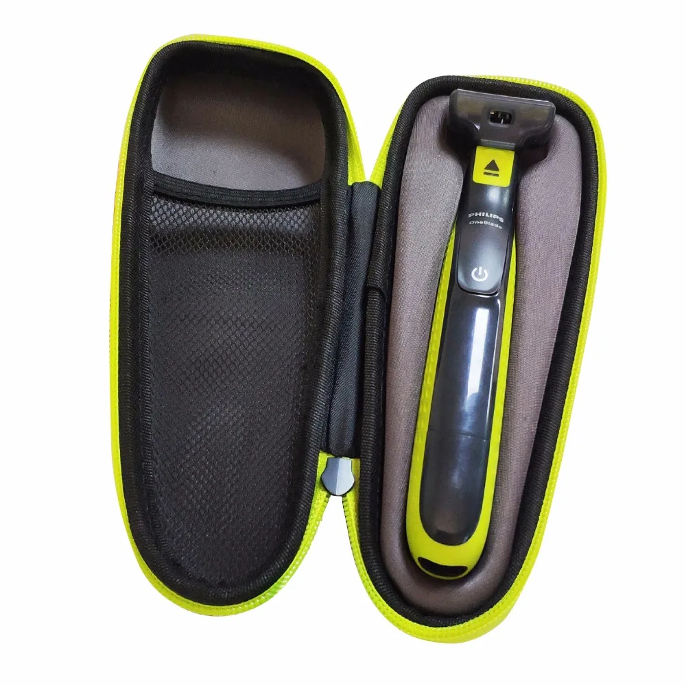 Футляр пластиковый(ЭВА)-защитный чехол для путешествий Чехол, сумка для переноски для Philips Norelco OneBlade бритва триммер для волос QP2530/QP2520 и аксессуары