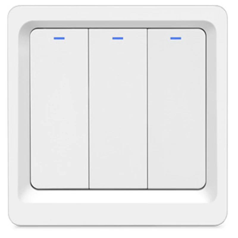 

Wifi Remote Control Smart Switch Mobile Phone Voice Timing Button Smart Wall Wifi Switch