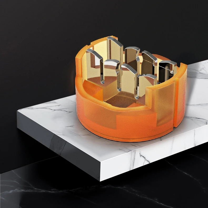 AMPCOM 100PCS Rj45 Connector Crimp Connection Terminals K2 Connector Waterproof Connectors K2 Network Cable Terminals