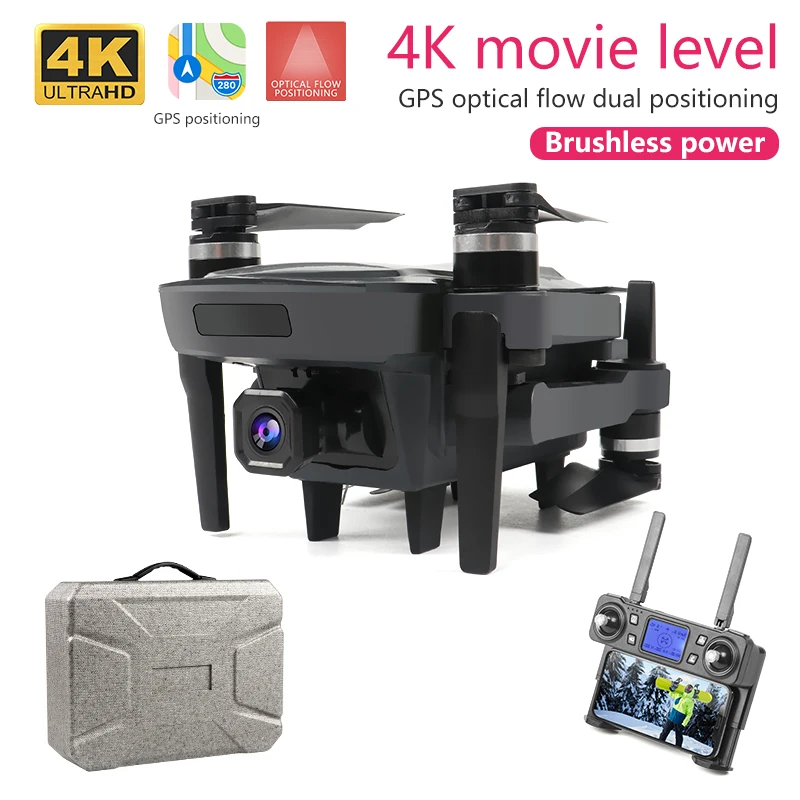 K20 gps бесщеточный Дрон 5G FPV Дрон с 4K HD Gimbal камерой Профессиональный Дрон Квадрокоптер 1800 м RC расстояние RC вертолет