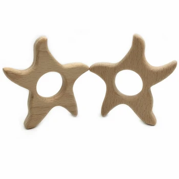 

Baby Wooden Teethers Wooden Teether Newborn Toys Exquisite Safety Toys Food Grade Beech Wood Animal Wooden Heart Shape Pacifier