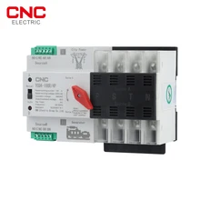 

CNC ATS 220V PC Dual Power Automatic Transfer Switch 63A/100A Household Power Transfer Switch 50/60Hz