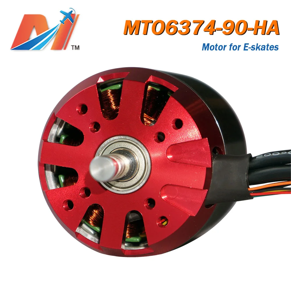 Maytech распродажа электротранспортных средств 6374 90KV бесщеточный 12 s двигатель для Лонгборда