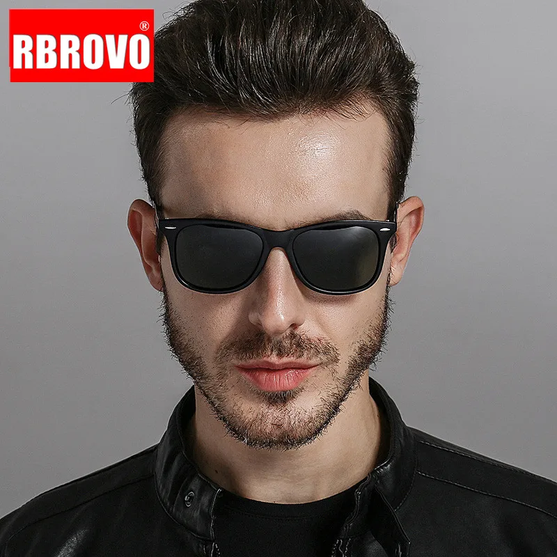 RBROVO 2019 Поляризованные Солнцезащитные очки женские/мужские Квадратные