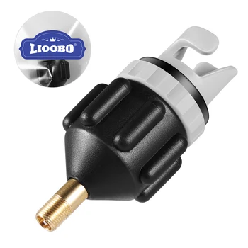 

LIOOBO Inflatable Boat SUP Pump Adaptor Standard Schrader Conventional Air Pump Air Valve Adapter Spoke Plate Attachment