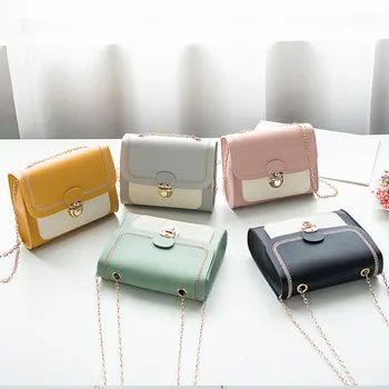 

2019 Top Women's Shoulder Bags New Leather Flap Small Chain Messenger Crossbody Bag Ladies Mini Tote Bolsa Feminina mini purse