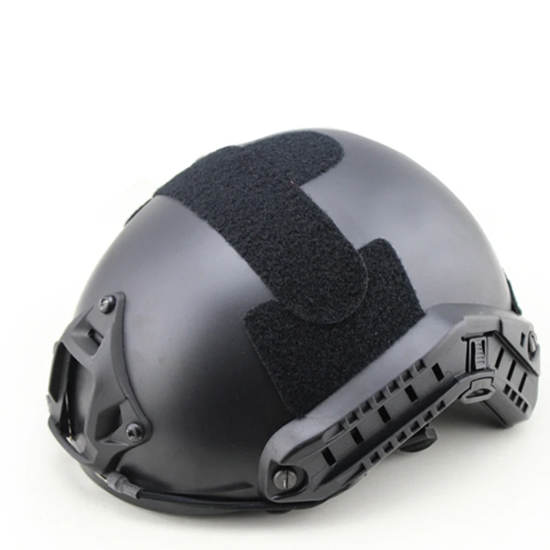 Открытый быстрый безопасный Тактический шлем для мужчин и женщин Охота Стрельба военные шлемы страйкбол Пейнтбол Охота Тактические армейские шлемы - Цвет: black