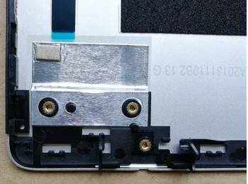 13N1-63A0201 Пустой упор для ладоней задняя крышка для хромбук ASUS C423NA C423N ноутбук Нижняя оболочка задняя крышка Топ чехол серебро 13N1-63A0101 - Цвет: 13N1-63A0201