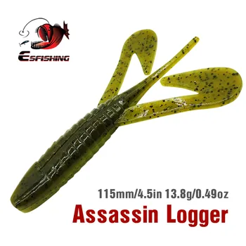 Assassin Logger Toad Soft Bait 115mm 13.8g 4pcs 1