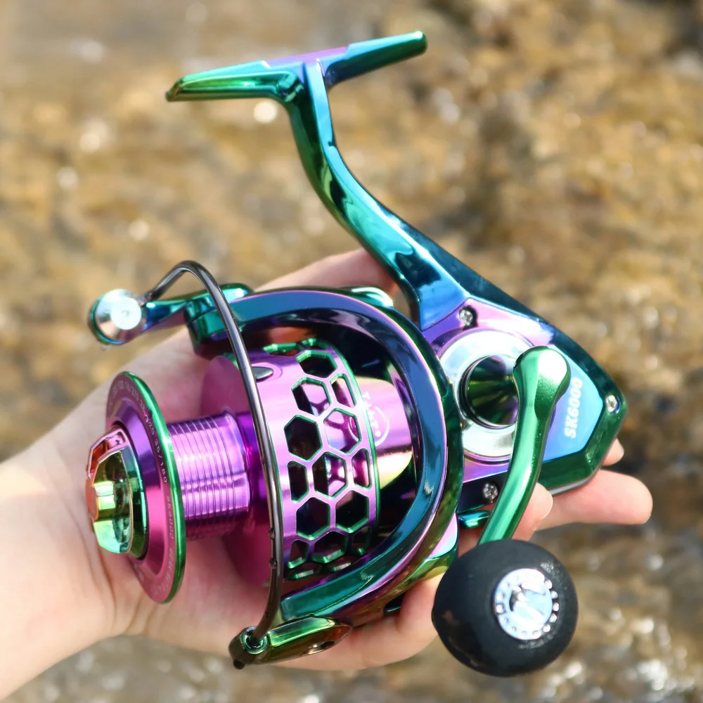 

Катушка для спиннинга JOSBY, металлическая катушка, подшипник из нержавеющей стали 5,0: 1 4,7: 1