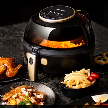 

4.5L Air Fryer Oil-free Electric Fryer Home Intelligent French Fries Machine Automatic Large Capacity New