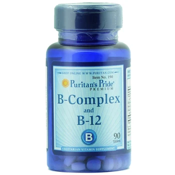 

Free shipping B complex B 12 90 pcs