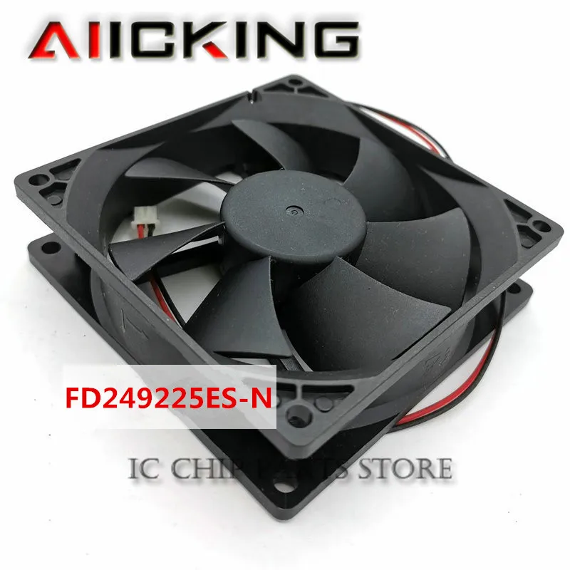 FD249225ES-N 9225 DC24V 0.24A 2WIRE Cooling fan 92*92*25MM Original in stock