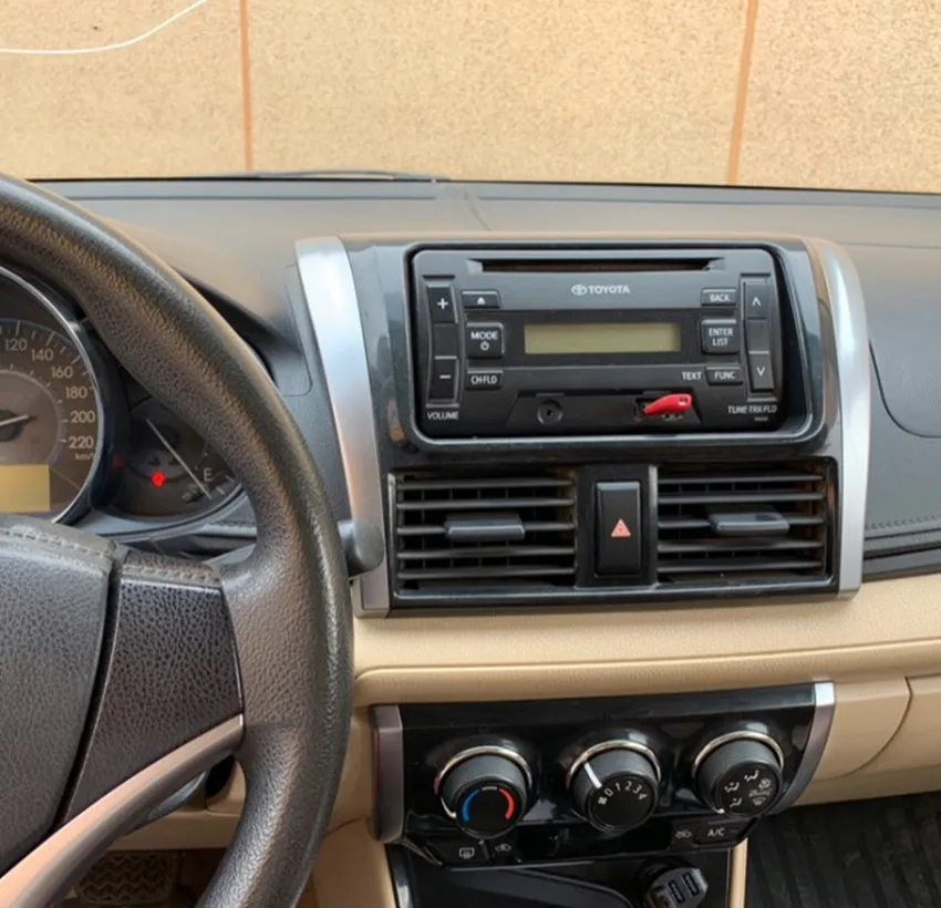 Best ZOHANAVI Android 2.5D Car multimeida player for Toyota Vios Yaris 2013 2014 2015 2016 radio DVD GPS Navigation stereo 0