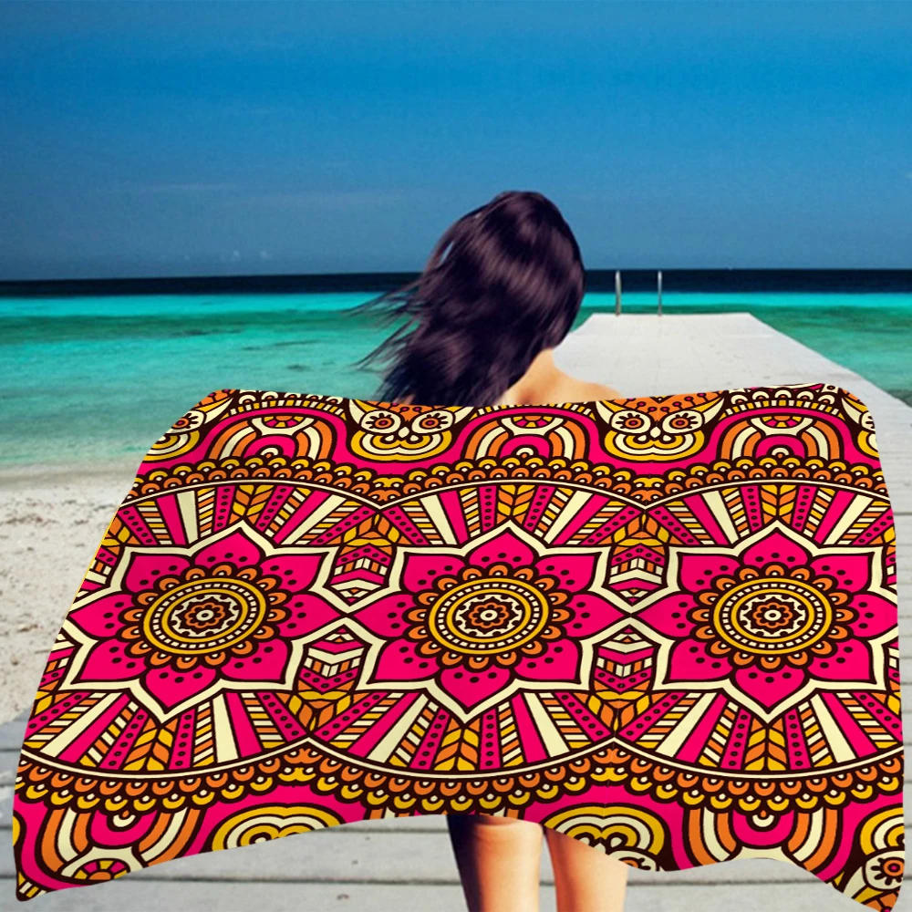 Bohemian Sauna Bathrobe Bohemian Bath Towel Bathroom Towel Color ...