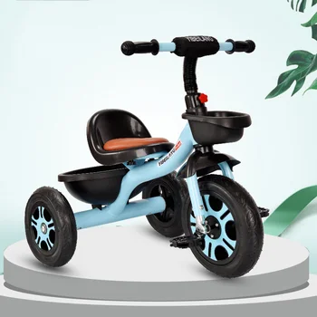 

Children Riding Tricycle Scooter Carbon Steel Foam Wheel Titanium Wheel with Foot Pedal Ride on Toys Cars for Children