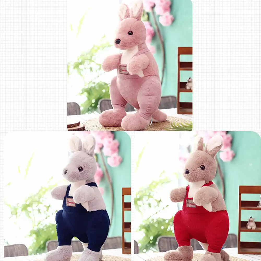 30/50 см новые милые куклы с морскими водорослями, кенгуру, мягкие плюшевые чучела плюшевые игрушки Семья украшения подарок для детей кенгуру кукла WJ204