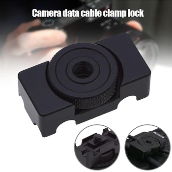 

Cable Winder Aluminum Alloy Cable Fixer Digital Camera Cables Lock Clip Clamp Protector Mount Adapter KQS8
