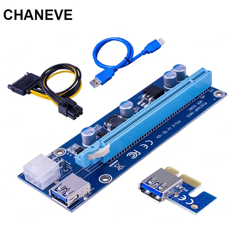 Адаптер передачи данных с SATA на 6 Pin 006C PCIe PCI-E PCI Express 1x 16x USB 3 0 | Компьютеры и офис