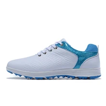 Профессиональная Мужская обувь для гольфа, уличная, зеленая, черная, мужская спортивная обувь для гольфа, кожаные удобные кроссовки с шипами, мужские кроссовки