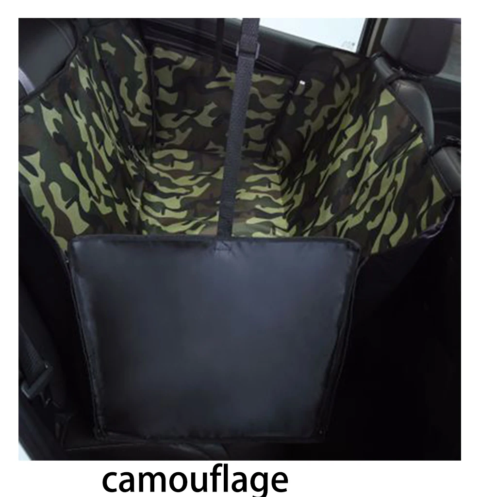 Водонепроницаемый Pet Carrier чехол для на автомобильное сиденье для перевозки собак вид сетки автомобиля заднего сиденья коврик Гамак Подушка протектор с молнией и карманами