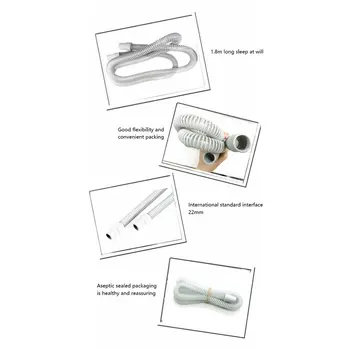 

Special Ventilator Tubing Accessories Non-Invasive Ventilator Tube Universal 1.8 M Good Flexibility Sleeping At Will 1 Pcs