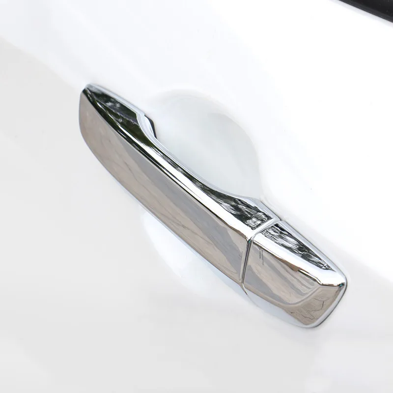 8 шт./компл. автомобиля дверные ручки накладка ABS внешней отделки аксессуары для Honda Civic стайлинга автомобилей