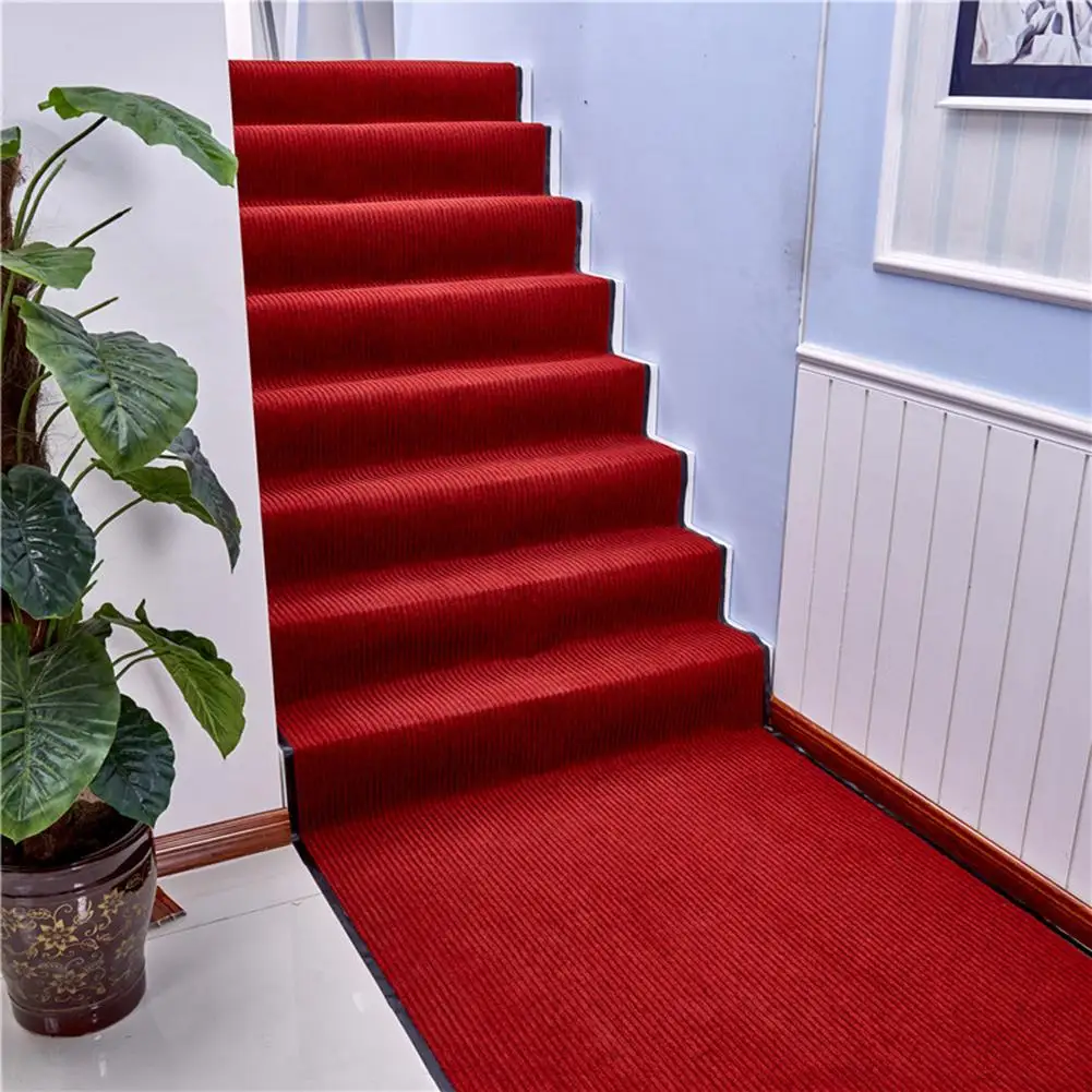 

Striped Non-slip Water Absorption Entrance Door Hallway Mat Carpet Floor Rug