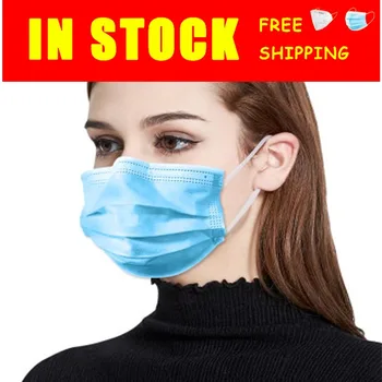 

Spot Disposable Masks Anti Bacteria Mask Dust Air Filter Cotton Tape 3 Layers Pm2.5 Filter Mask