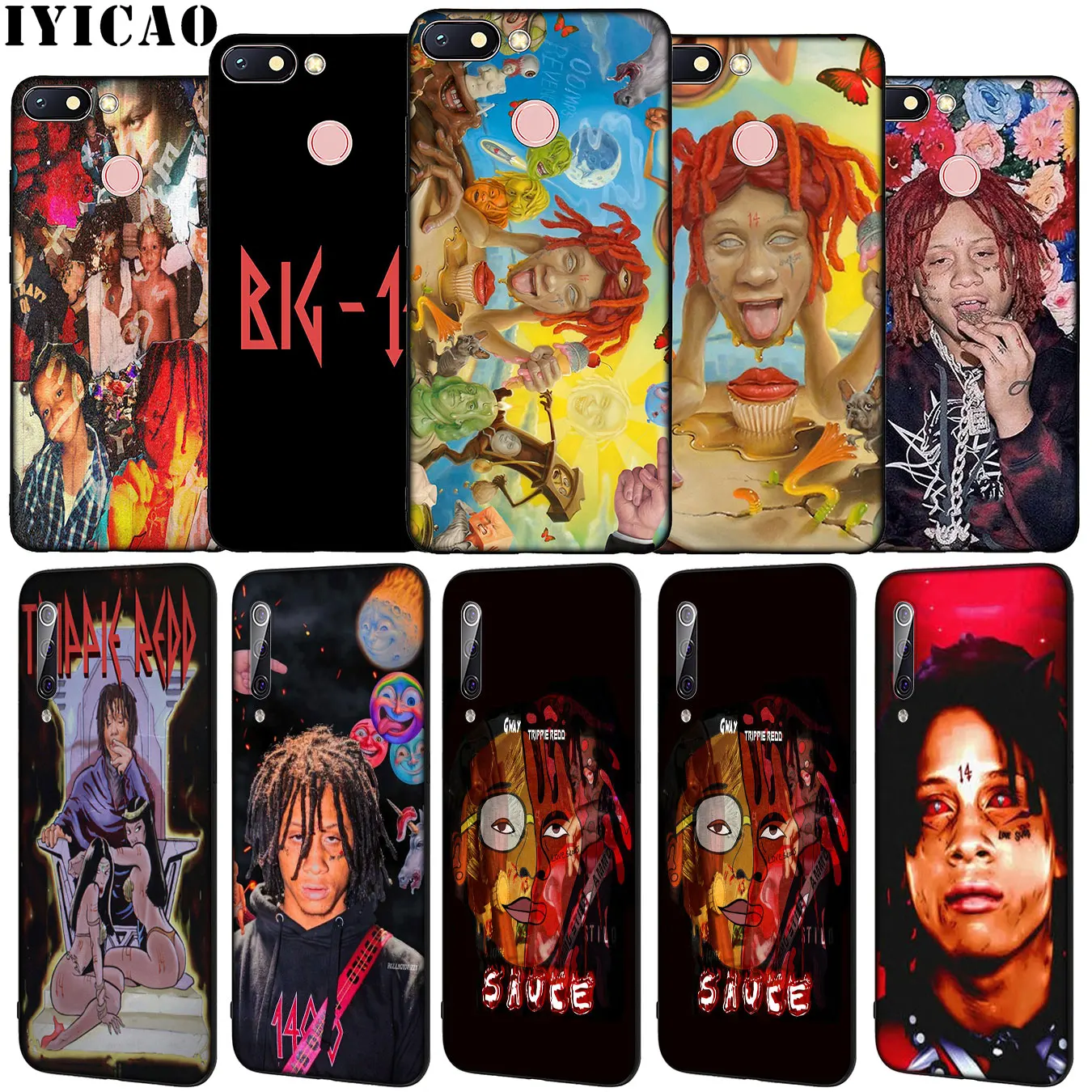IYICAO Rap artist Trippie Redd Мягкий силиконовый чехол для телефона Xiaomi Redmi Note 8 8T 8A 7 7A 6 6A 5 5A GO S2