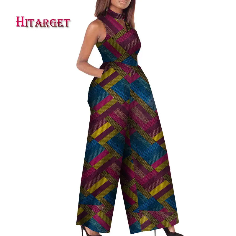 High Quality women african print jumpsuit