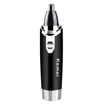 

KM-6512 Electric Nose Trimmer Beauty Nose Ear Hair Trimmer Removal Safe Face Care Razor Cleaner Portable Travel Shaver