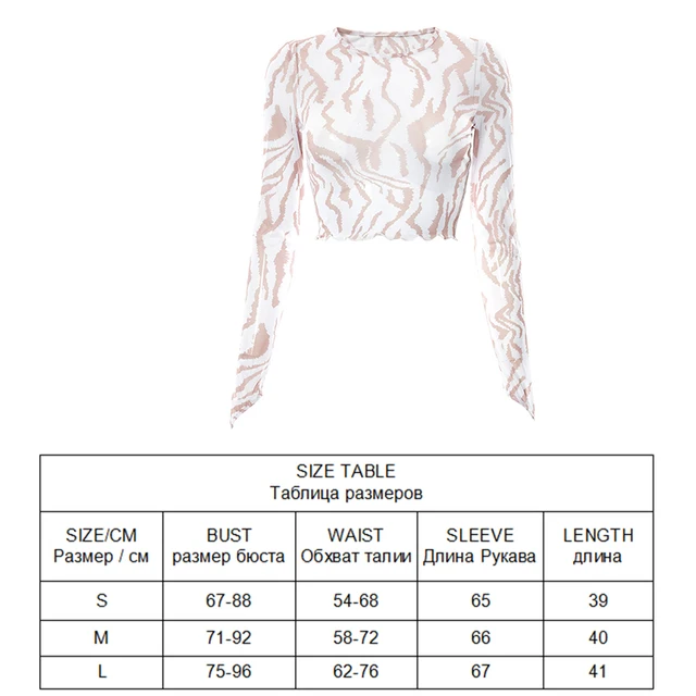 Y2K Mesh Top Women Streetwear Long Sleeve Graphic Tee See Through O Neck  Tops Slim Anime T-shirt Sexy Crop Top Women Clothing light brown