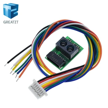 

GREATZT NEW GP2Y0E03 4-50CM Distance Sensor Module Infrared Ranging Sensor Module High Precision I2C Output for arduino