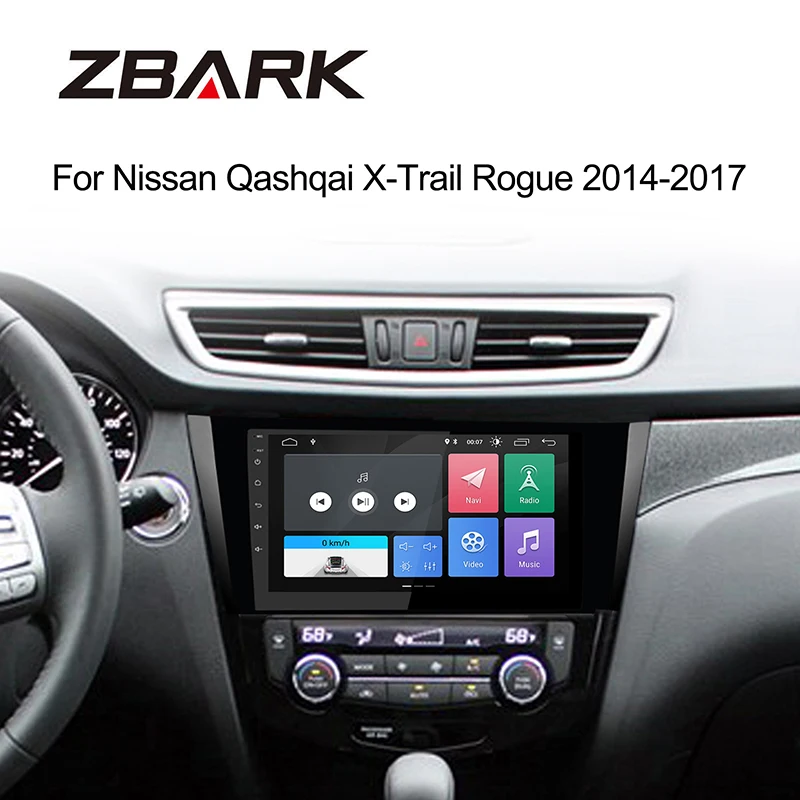 Android 10 0 RAM 2G 1 дюймов 2 din Автомобильный Радио мультимедийный плеер Navi GPS для Nissan X Trail