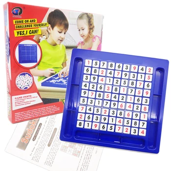 

1 set Sudoku Chess Chess Logic Training Board Children Intelligence Reasoning Toys Children Gifts Game Toys with Sudoku Books