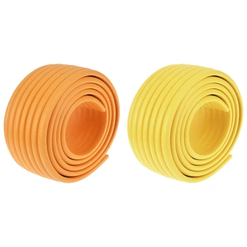 

2 Pcs 2M Baby Child Kids Table Desk Furniture Edge Corner Safety Guard Protection Security Protector Wide Cushion Pad Crash Bar