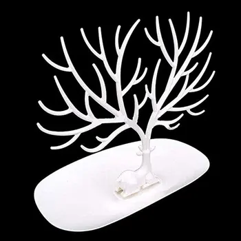 

Jewelry Stand Display Earring Necklace Holder Organizer Rack Tower Display Jewelry Storage Box Earrings Bracelet Display Stand