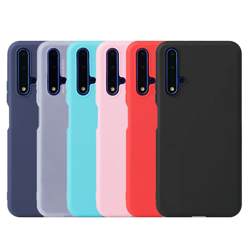 Чехол для Huawei Honor 20 роскошный силиконовый чехол мягкий задний бампер из ТПУ Pro Lite