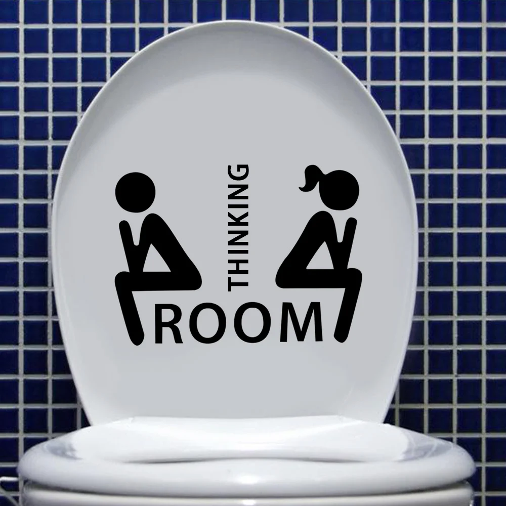 Porte Salle de bain et туалеты стены Стикеры французские двери туалета, ванной Стикеры настенные наклейки виниловые на стены Стикеры домашний декор