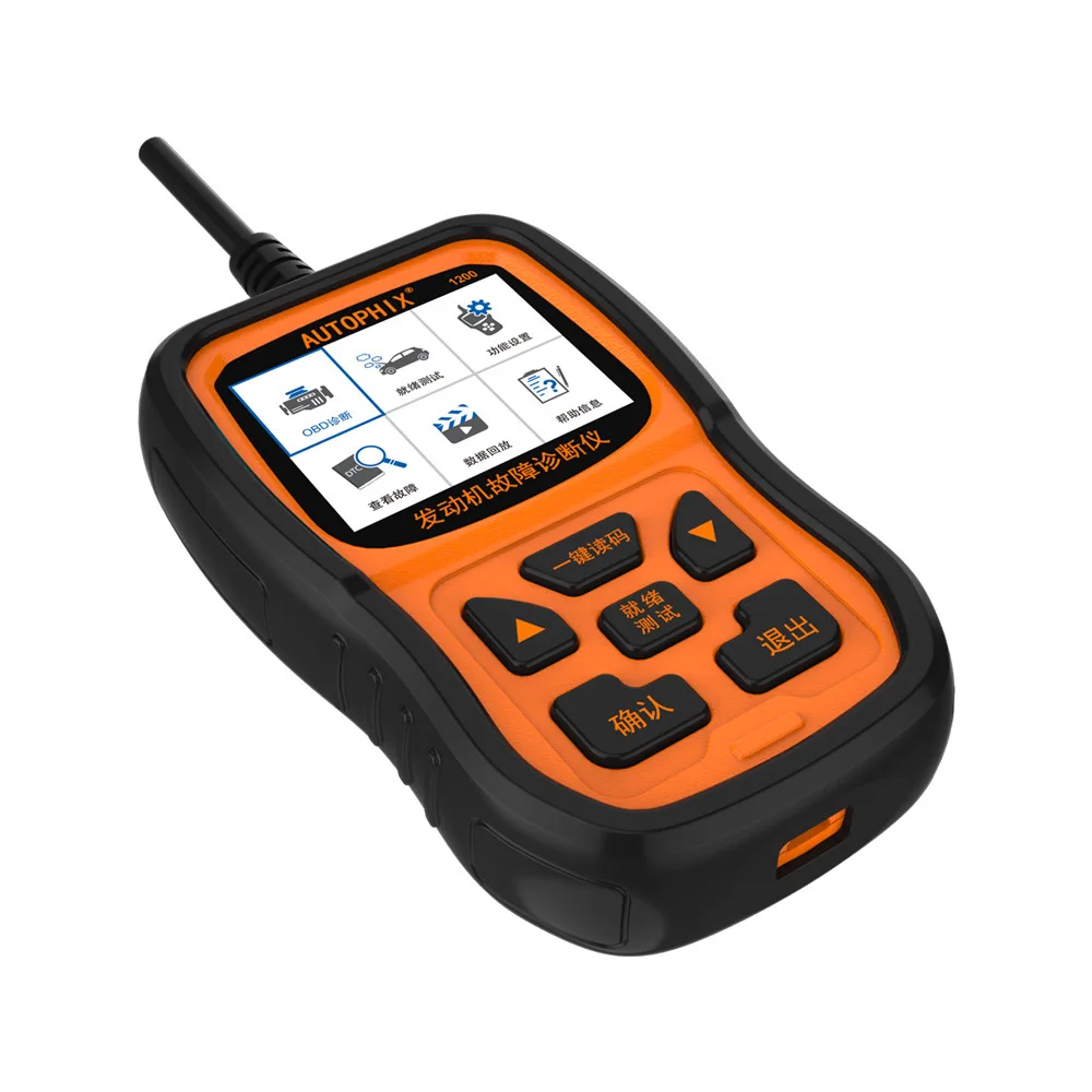 

OBD2 Car Diagnostic Tester OBD Trip Computer Universal Decoder Engine Fault Code Lights Clear Instrument