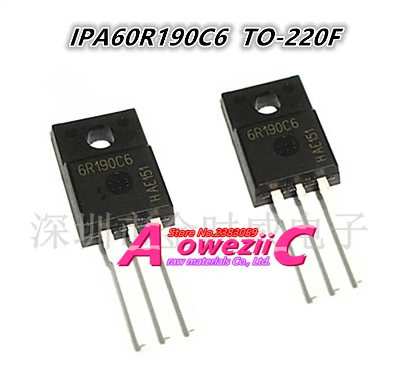 Aoweziic 2018 + 100 новый импортный оригинальный 60R190C6 IPP60R190C6 TO 220 IPA60R190C6 220F IPW60R190C6 247 FET MOS 20A