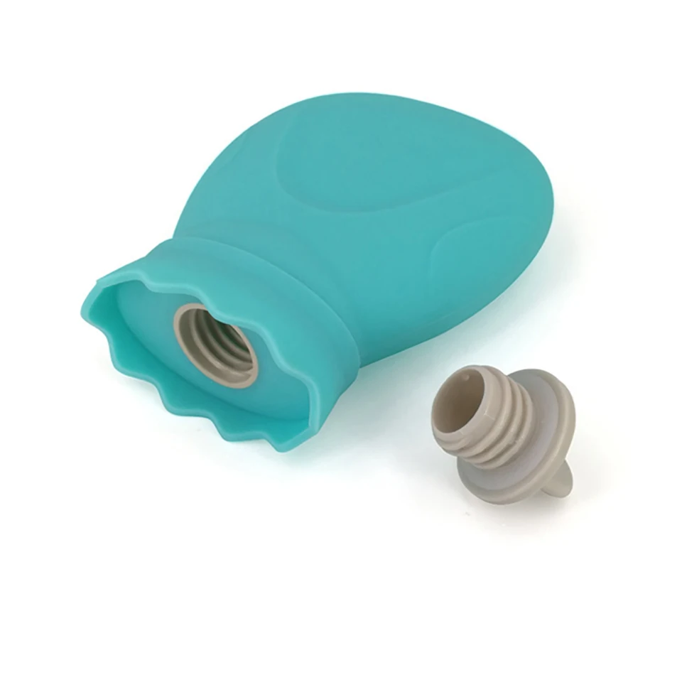 Hot Water Bottle Water-Injection Warm Protective Heat Preservation Cover Safe Removable Knitted Cold-proof Washable Winter