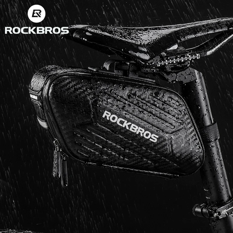 ROCKBROS прочная велосипедная сумка 1 5 л водонепроницаемая Светоотражающая MTB