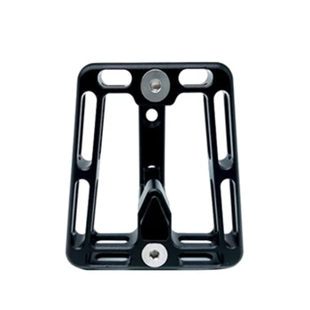 

Hollow Bicycle Front Carrier Block Ultra-Light CNC Bike Racks for Brompton Folding Bike Cycling Accessories black