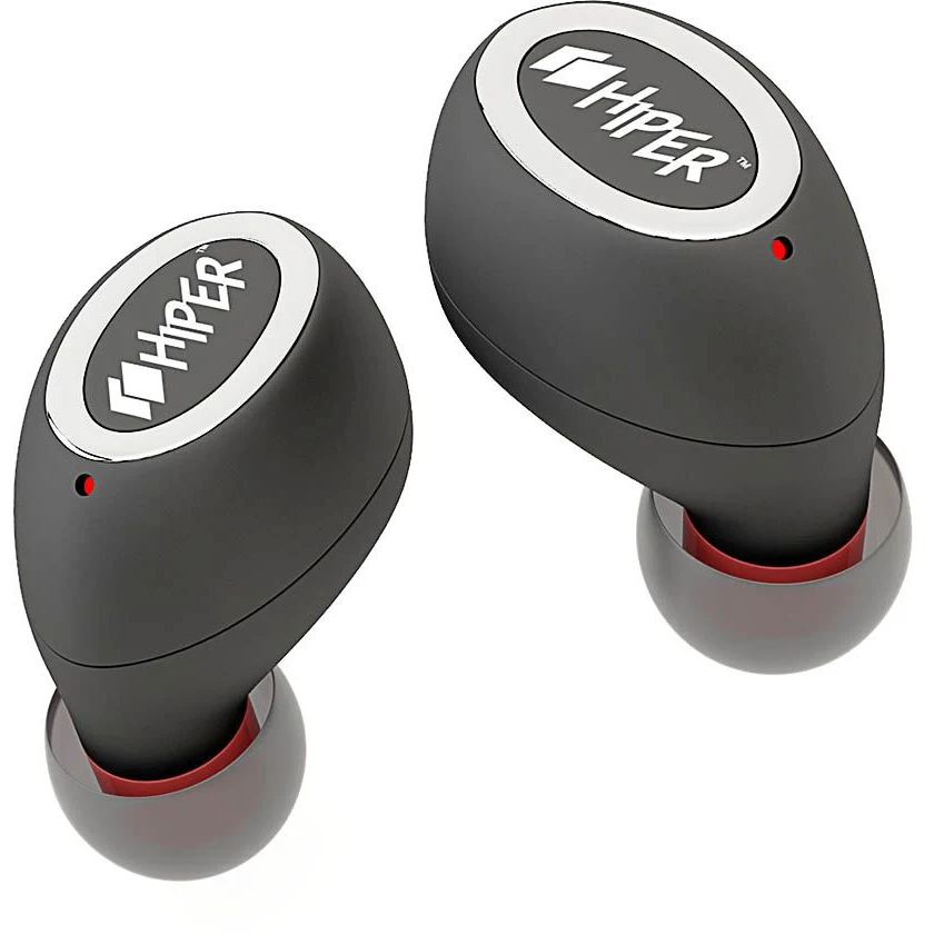 Наушники с микрофоном HIPER Smart 2, Bluetooth, вкладыши, черный матовый [htw-s2]