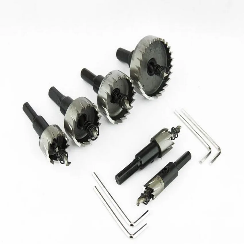 

Wholesale of Full Range 34PCS/Set HSS Hole Saw Metal Opener Drill Core Bits for Iron Steel Soft Metal Plastic from 12mm-80mmm