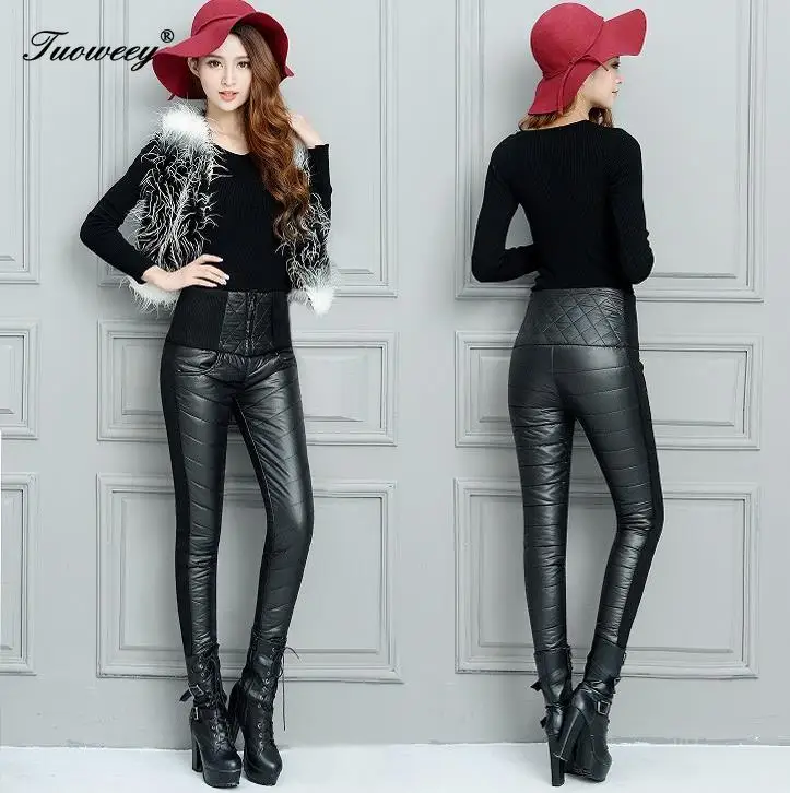 Ceny 2019 Plus aksamitna gruba zimowa pani odzież wierzchnia kobiety spodnie moda bawełna długie spodnie spodnie kobieta szczupła ciepła wiatroszczelna jesień