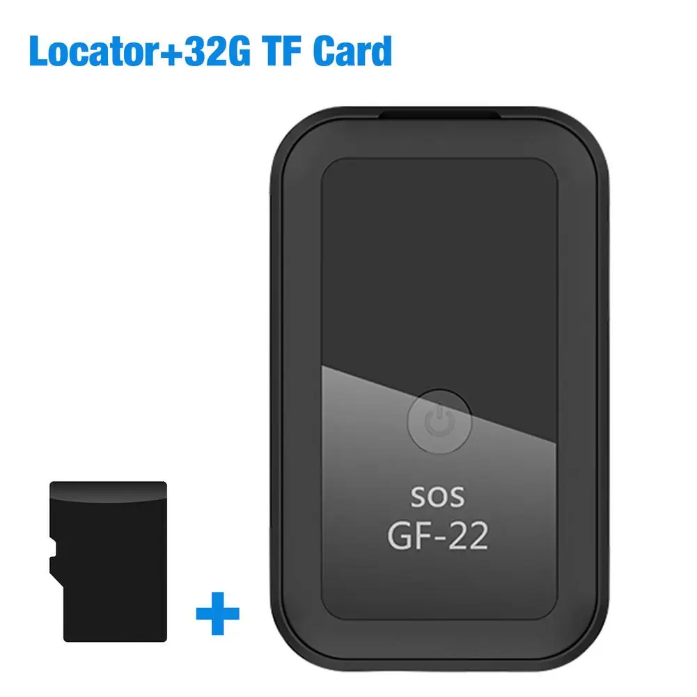 

2020 GPS Real Time Car Tracker Voice Control Anti-Lost Device Locator Anti-lost Device Mini Precise Positioning GPS With TF Card