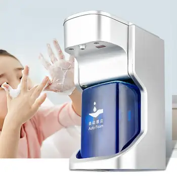 

Automatic Soap Dispenser Touchless Foaming Infrared Motion Sensor Hands-Free Soap Pump Dispenser For Bathroom Kitchen 450ML